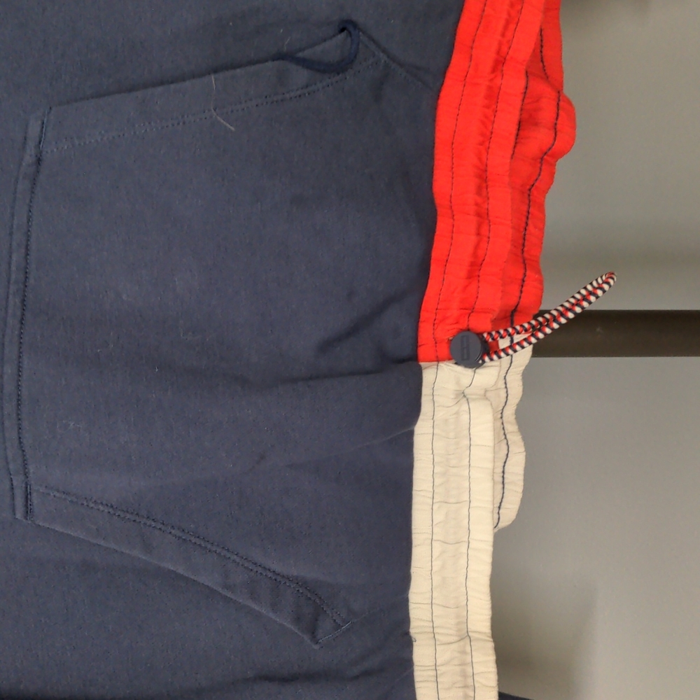 Tommy Hilfiger Denim Mixed Media sweatshirt Medium C203 - Picture 6 of 9